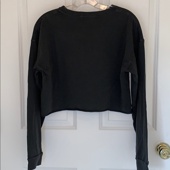 NWT SoulCycle Soho Long Sleeve Cotton Top - Picture 3 of 3